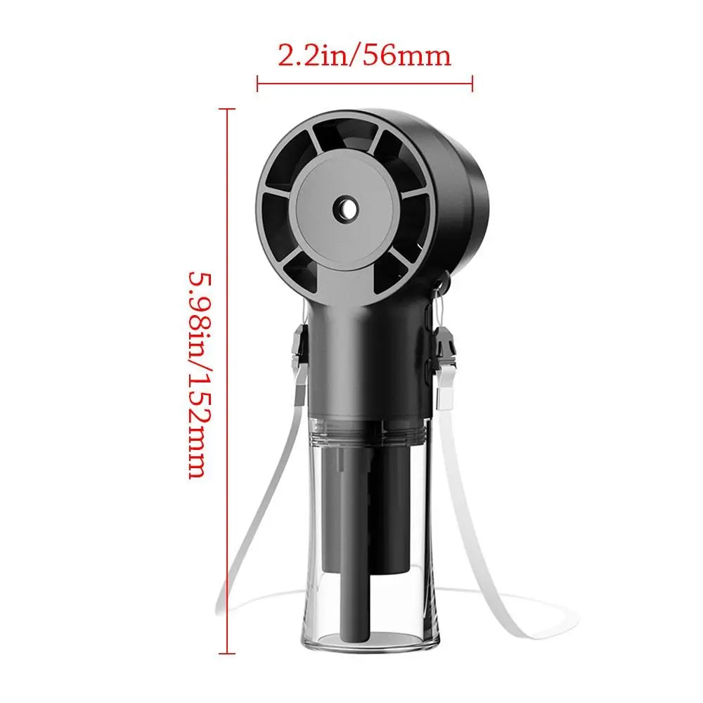 Mini Portable Water Misting Fan.