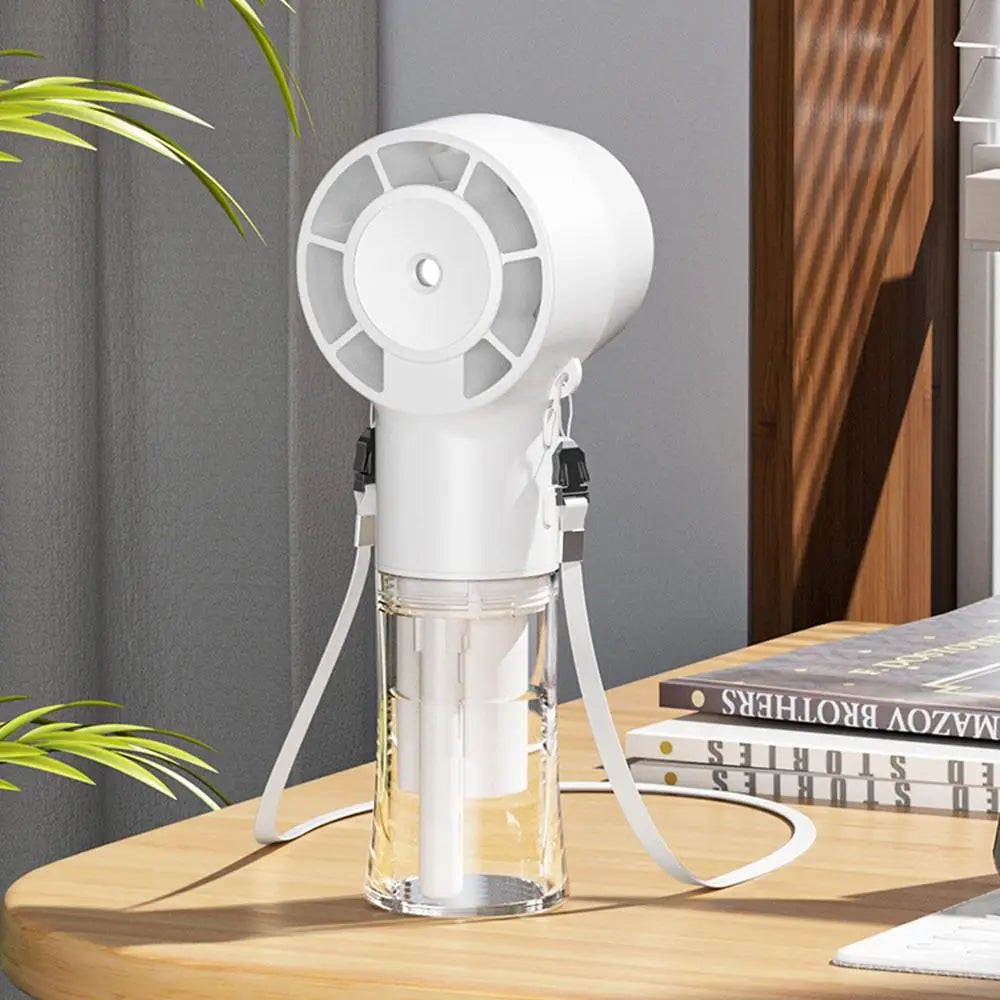 Mini Portable Water Misting Fan.